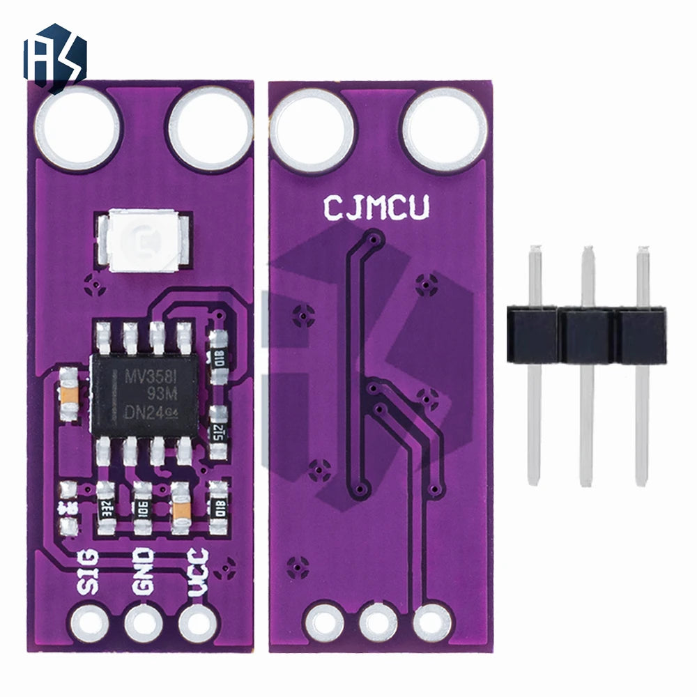 GUVA-S12SD UV Sensor Module 240-370nm Spectral Range I2C Digital Zpaxo