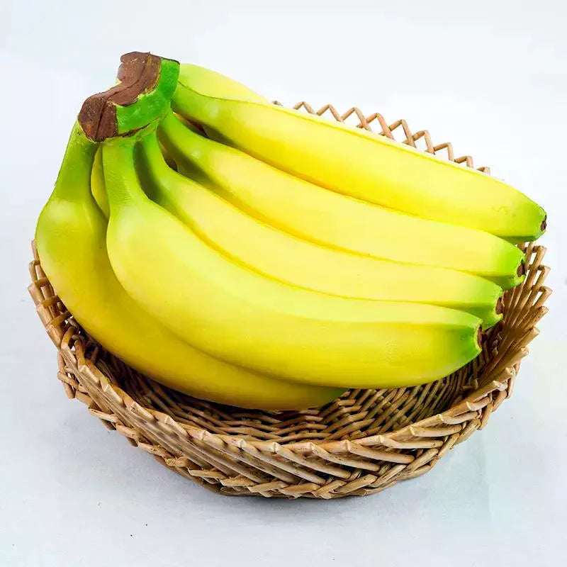 Artificial Banana Decorative Plastic Fake Fruit Realistic Display Simulated Banana For Wedding Christmas Decor Zpaxo