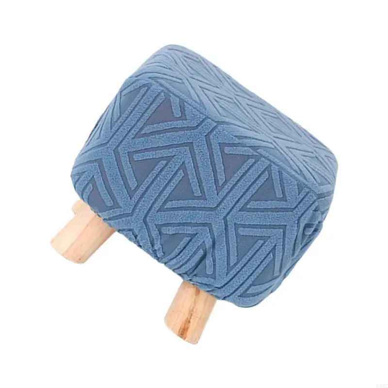 Elastic Footrest Foot Stool Slipcover Polyester Stretchy Fabric