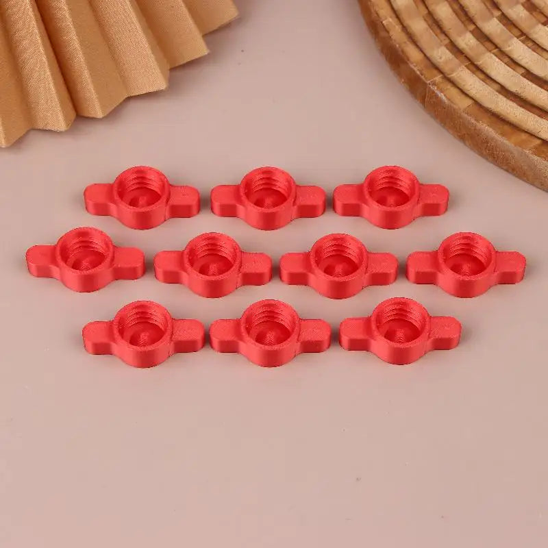 Orange Glass Glue Caps Durable Plastic Sealing Standard Bottles Zpaxo A3