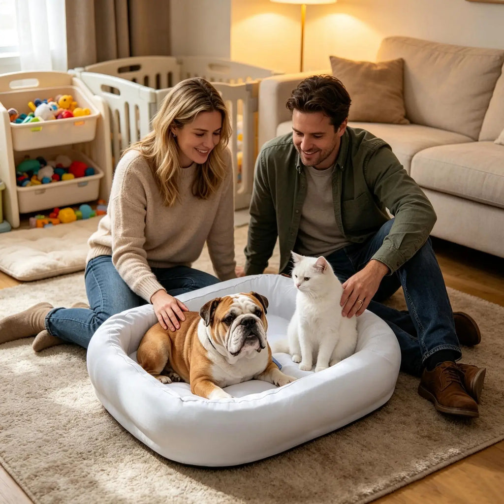 Dog Cover Bed Dustproof Pet Mattress Protector Replacement Chew Proof