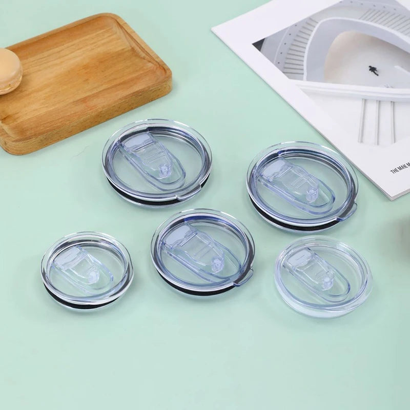 20 Plastic Lids Sealing Bottle Cover Splash Spill Proof Plan Cup Cap