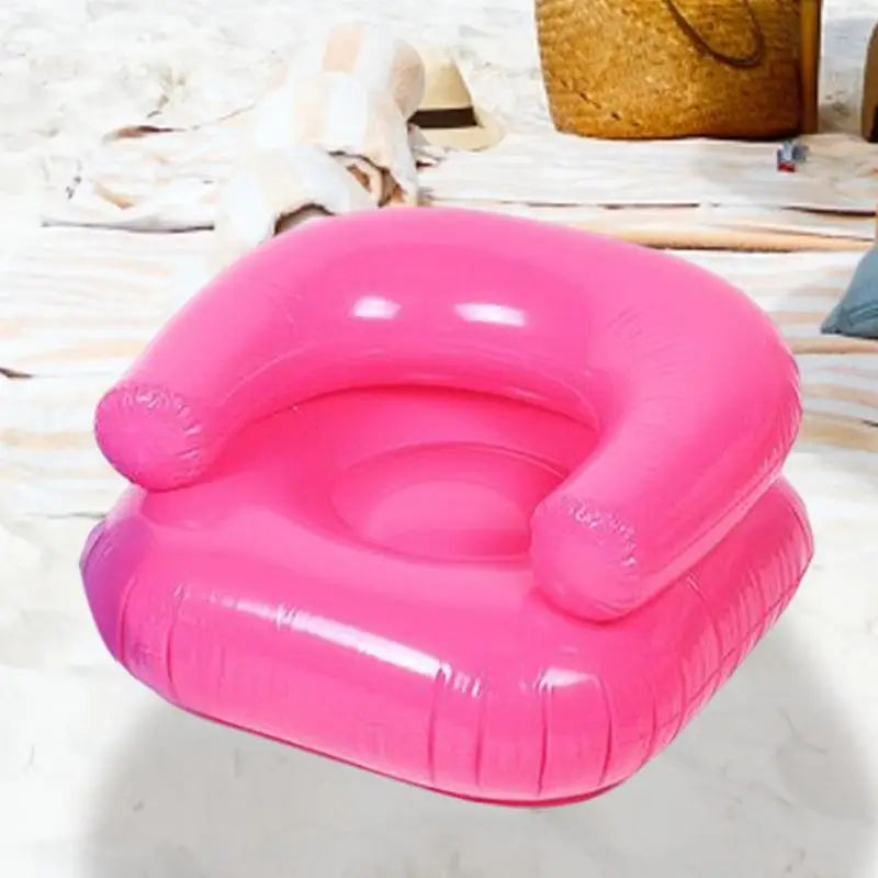 Pool Floats Waterproof Inflatable Booster Seat For Kids 220 Pounds Capacity Comfortable Seating Portable Air Lounger Ergonomic Zpaxo