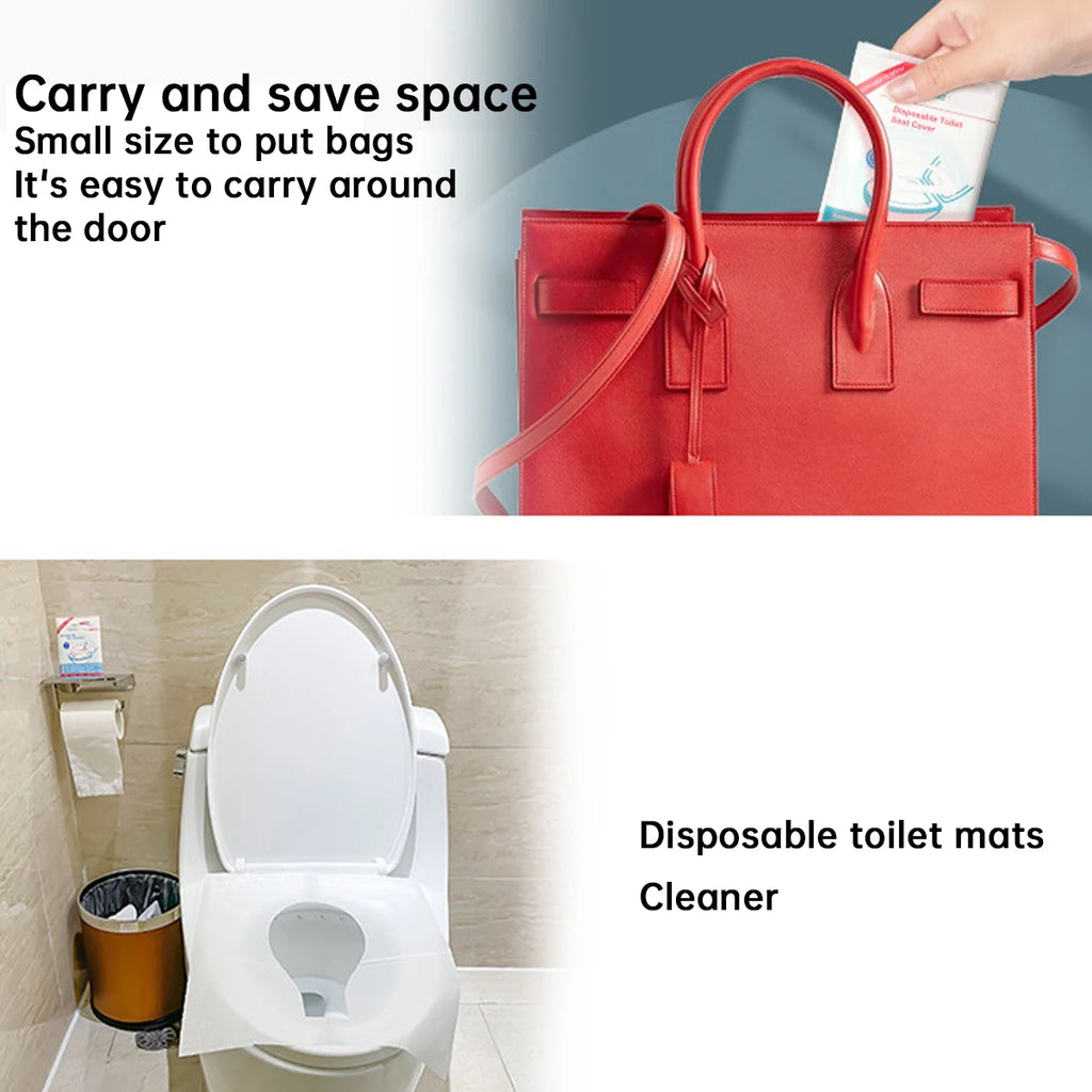 Disposable Toilet Seat Covers – Travel, Camping & Public Use