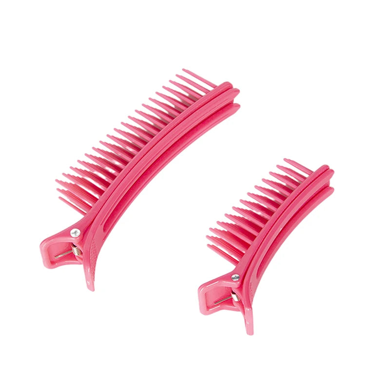 Professional Hair Grip Clamps Salon Hair Section Cutting Clips Comb Barber Dyeing Perm Hair Pins Home DIY Barrette Hair Styling Zpaxo