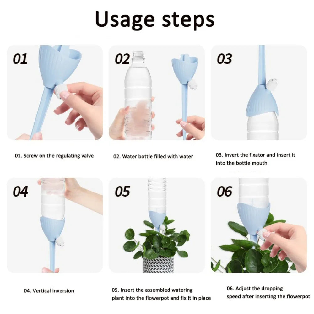 Automatic Drip Irrigation System Self Watering Flower Device