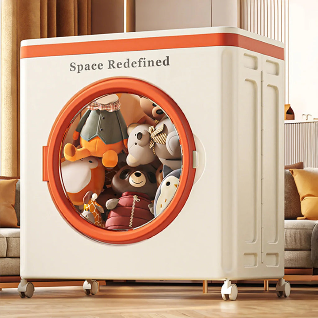Extra-Large Foldable Storage Box for Clothes & Quilts | Flip-Top Foldable Storage Box Zpaxo