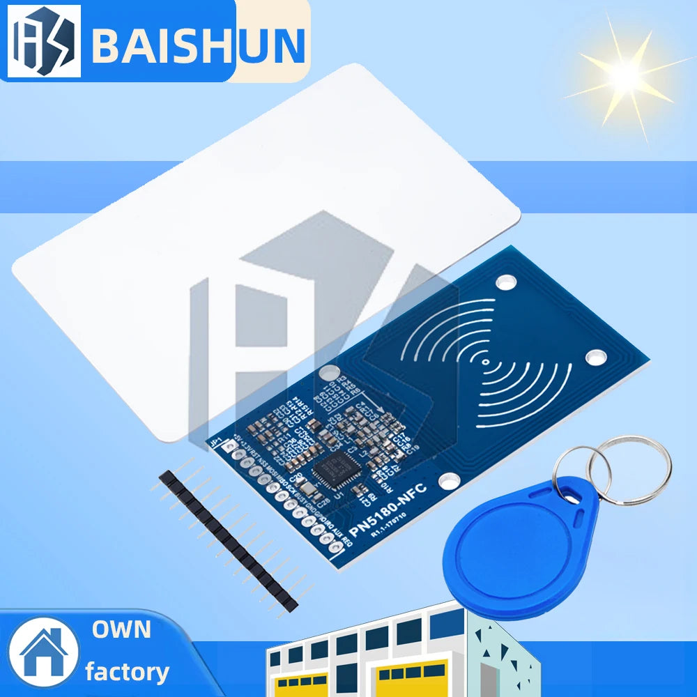 PN5180 NFC RF I Sensor ISO15693 RFID Frequency IC Card ICODE2 Reader Zpaxo