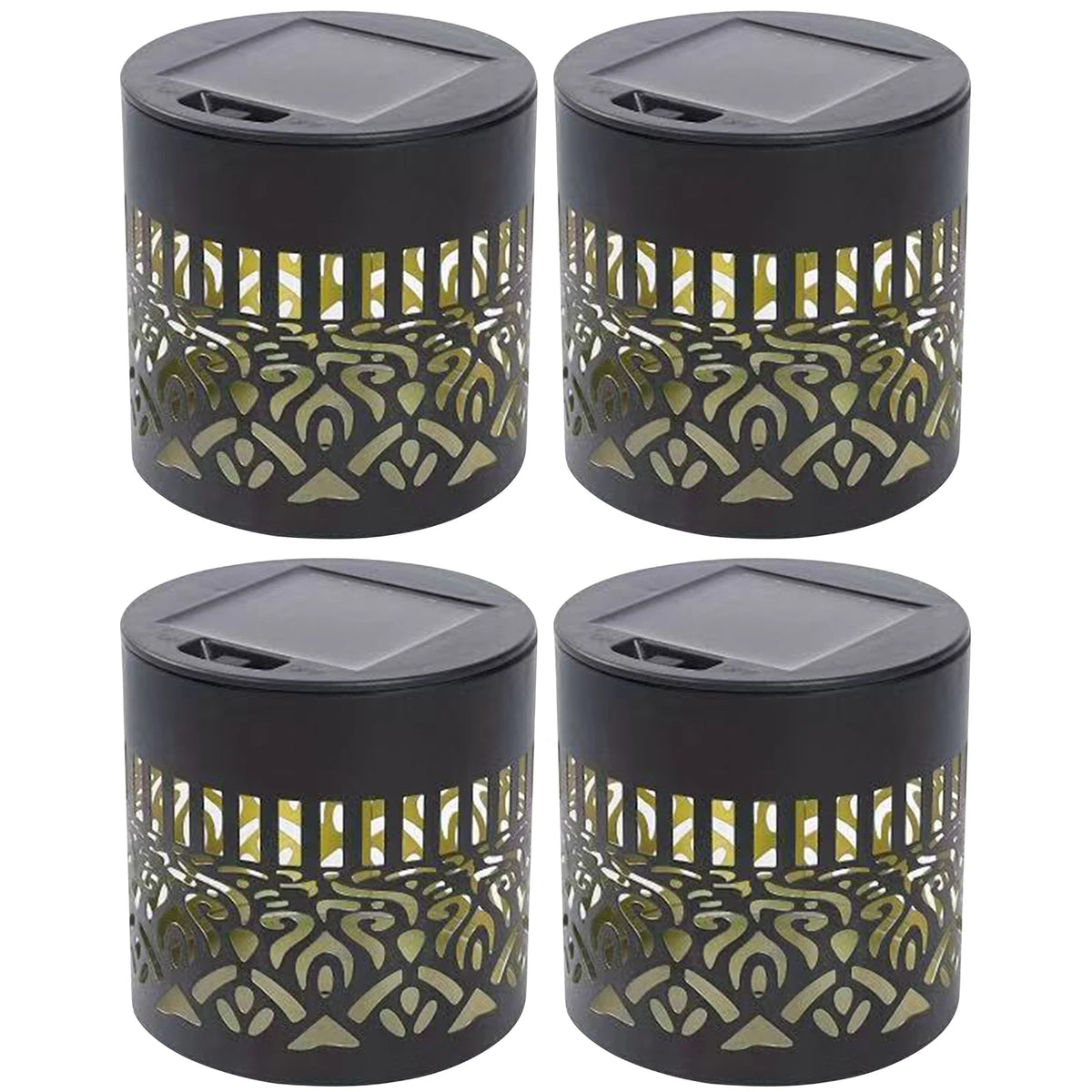 1 2 Solar-powered Datura Lantern Light Wall Lamp Outdoor Garden Patio Zpaxo 4PCS