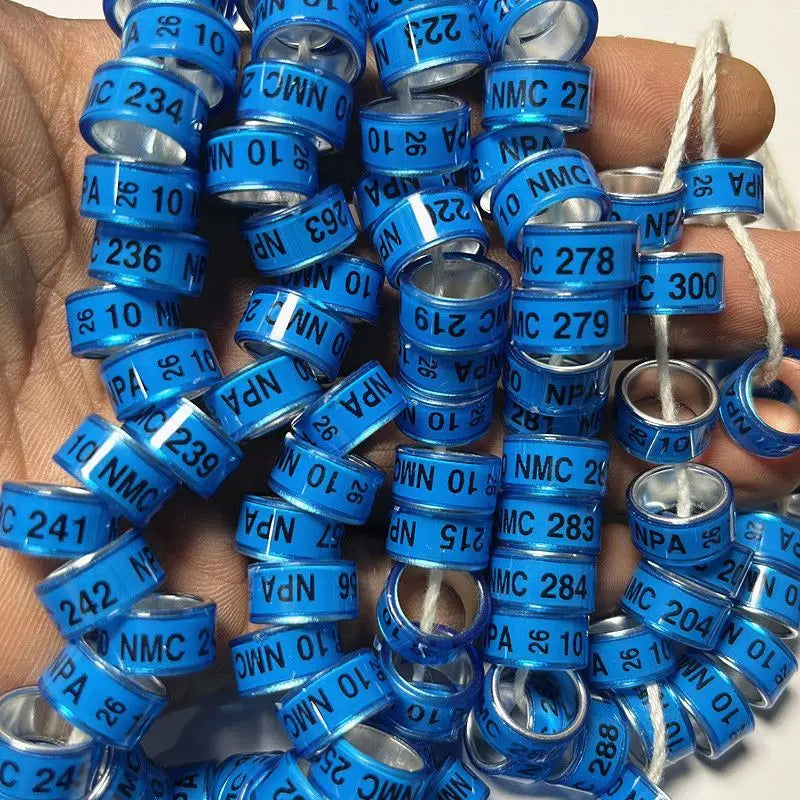 2026 Pigeon Rings Bird Foot Ring Fancy Rings- Aluminum Plastic
