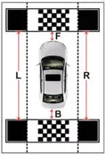 Car Camera Correction Calibra DVD Debugging Cloth 360 Degree Surround