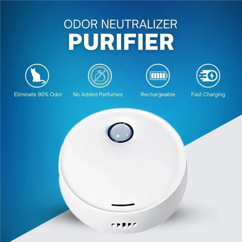 Smart Cat Odor Purifier for Cat Litter Box Deodorizer Pet Toilet Air Purifier Dog Cat Litter Deodorant Gatos Cats Products Zpaxo