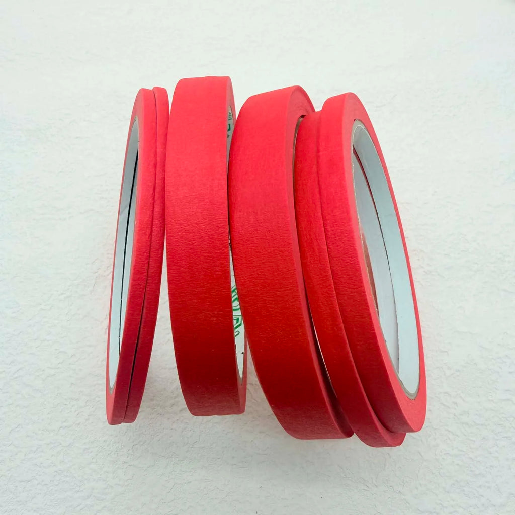 6-Pack Red Decorative Masking Tape – DIY, Diary & Crafts Decorative Craft Tape Zpaxo