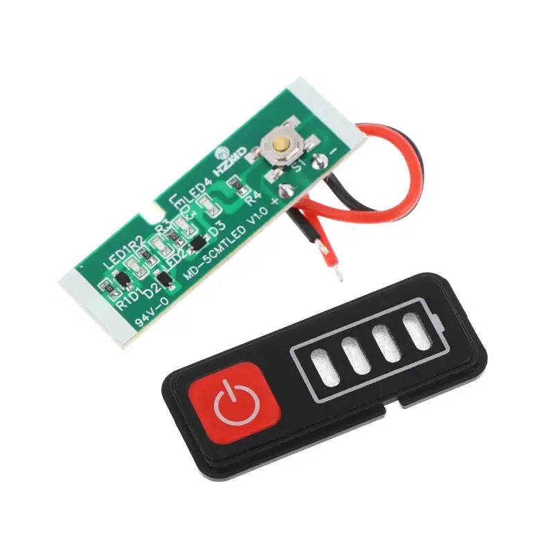 1 3 5S 18V 21V Li-battery Display Power Board LED Electric Drill Zpaxo