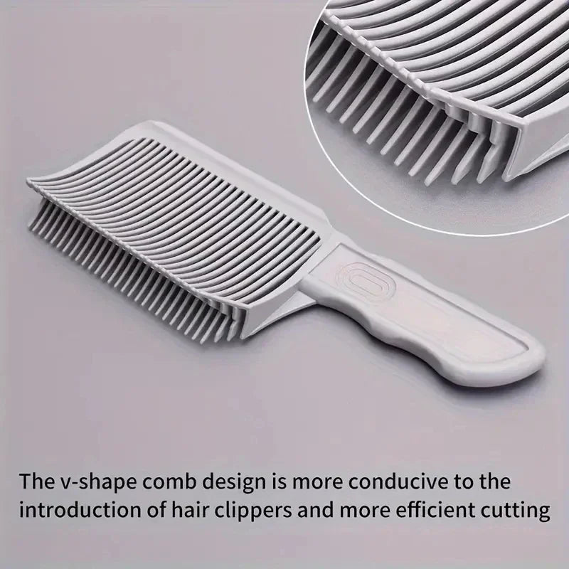 Professional Barber Fading Comb – Heat Resistant Flat Top Blend