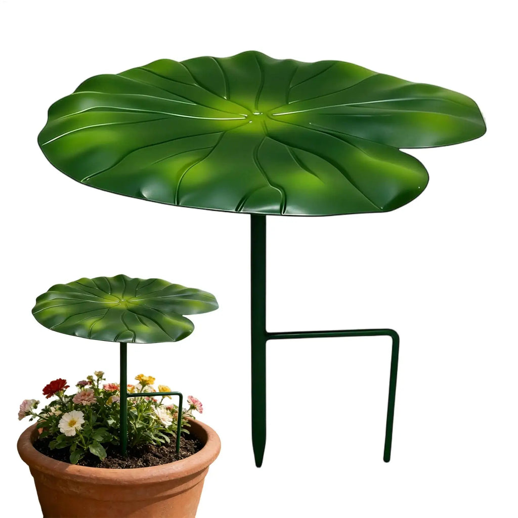 Plant Umbrellas Outdoor Plants Leaf Shape Metal Sun Shade Garden