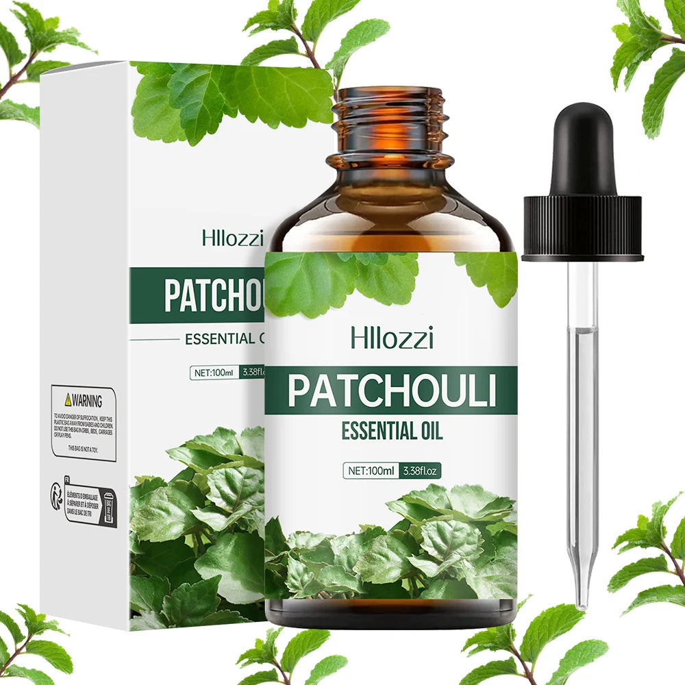 100ml/60ml/30ml Patchouli Essential Oil Hydrating Moisturizing Skin Care Skin Care Body Care Fragrance Perfume Essential Oil Zpaxo 100ML PATCHOULI Other Patchouli