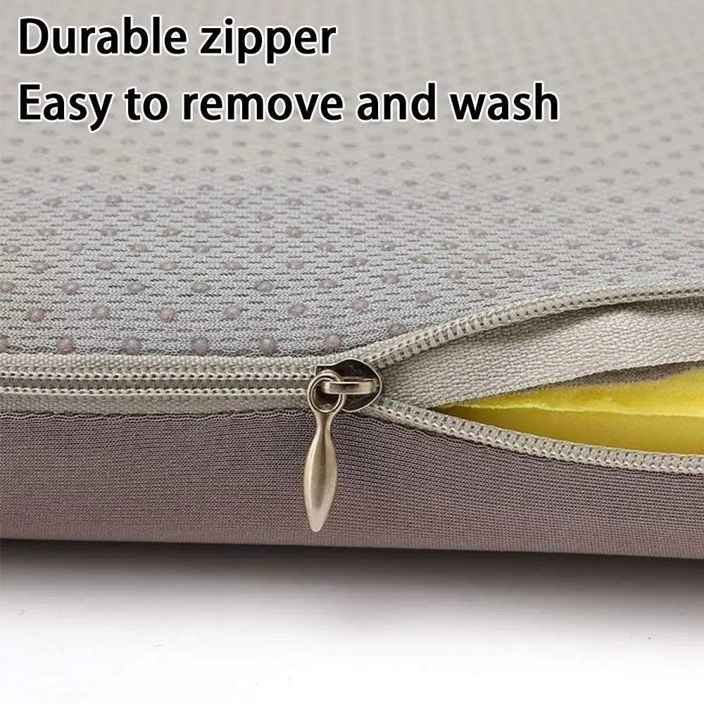 New Elastic Sponge Seat Cushion Soft Office Bounce Back Foam Chair Pads Rebound Breathable Comfortable Seat Pad for Long Sitting Zpaxo