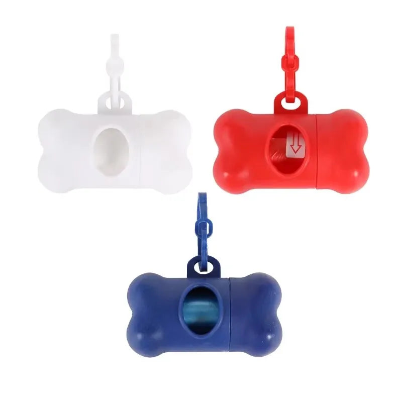 Bone Shape Dog Poop Bag Dispenser – Portable Pet Waste Holder