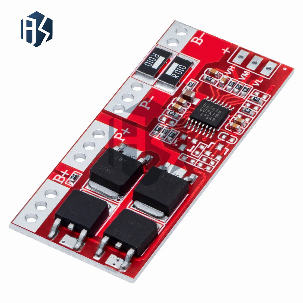 4S 4.2V/16.8V 30A High-Current Li-ion Battery BMS Module – Overcharge & Short-Circuit Protection Zpaxo
