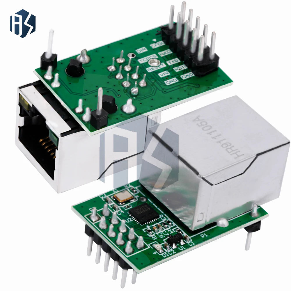 CH9120 Network TTL Serial Converter Module DC 3 3V 10M Ethernet Zpaxo