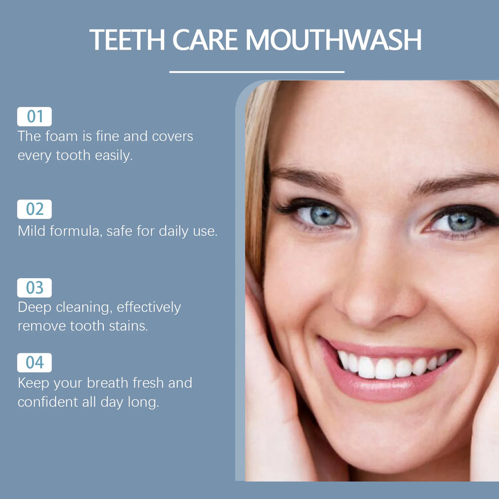 Oralhoe Teeth Whitening Foam – Minty Fresh Oral Care Mousse Teeth Whitening Foam Zpaxo