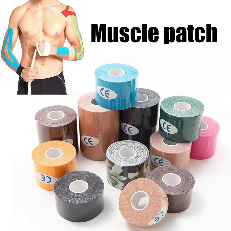 Waterproof Kinesiology Tape – Athletic Muscle Support Wrap