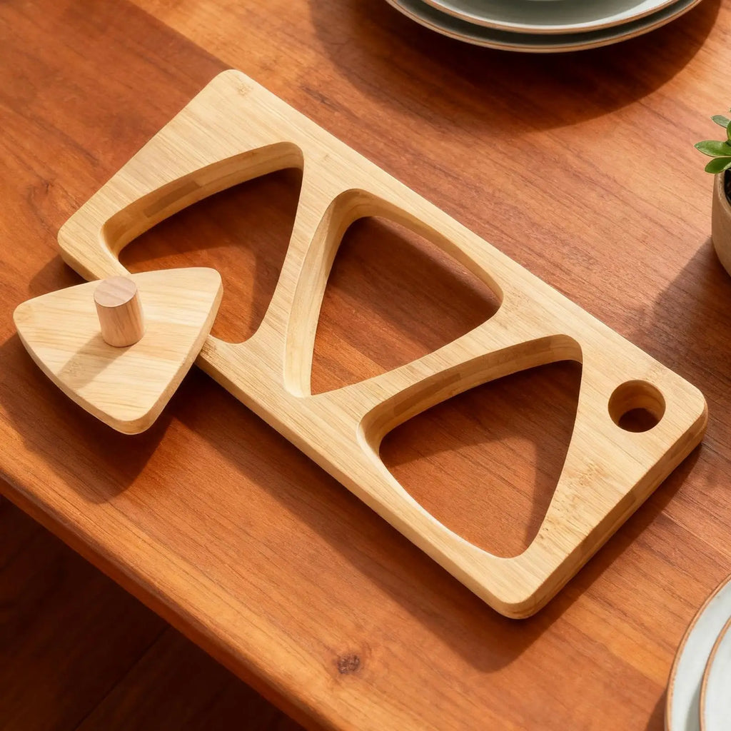 Riceball Mold Classic Wooden Non Stick Sushi Press Triangular Rice Ball Sushi Mold for Home Picnic Lunch DIY Meal Prep Zpaxo
