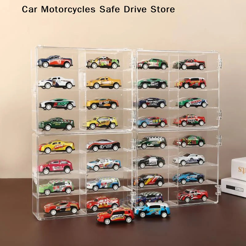 Acrylic Car Display Box 1 64 Kids Toys Model Toy 8 Grid Cabinet Rack