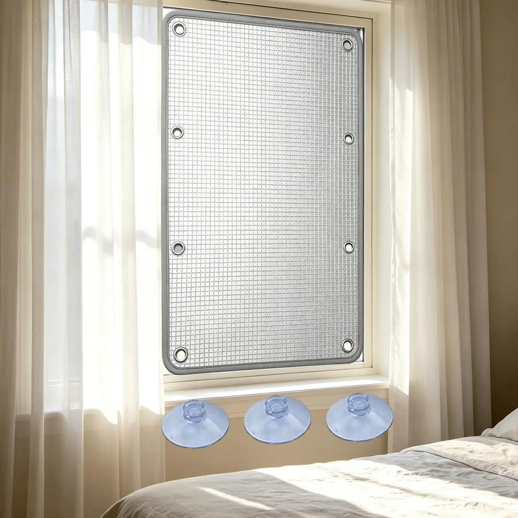 Window Glass Shading Film Sun Shade Protector Pad Room Office Sunshine Room Insulation Film Anti UV Sunshade Aluminum Foil Zpaxo 27.5x40in China Mainland
