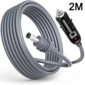 Suitable For Starlink Mini Car Charging Socket Power Supply 12V DC Male Cable With Red Light Display Waterproof Extension Cable Zpaxo 2m
