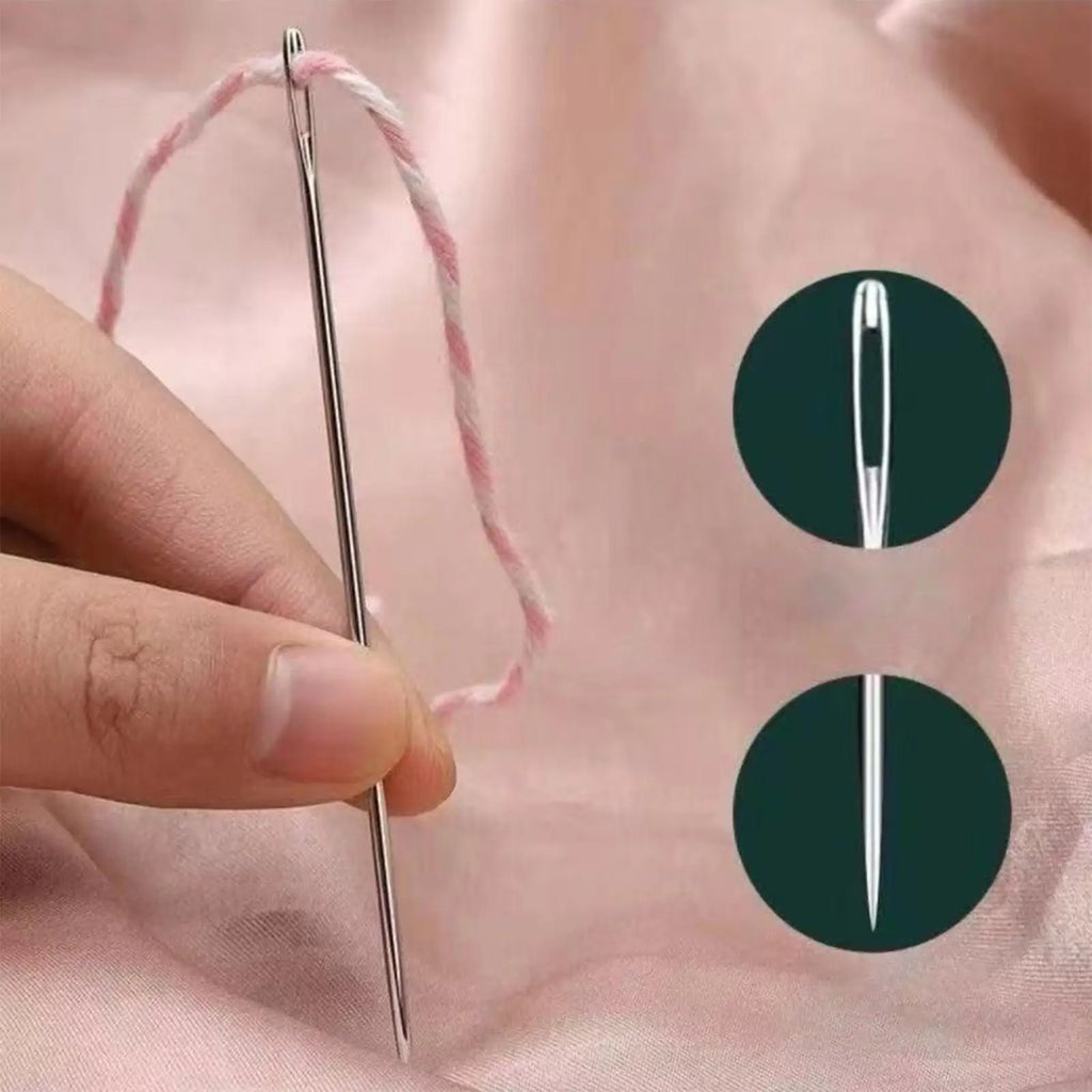 Embroidery Needle Sewing Tool Stainless Steel Needles Thread Clothing
