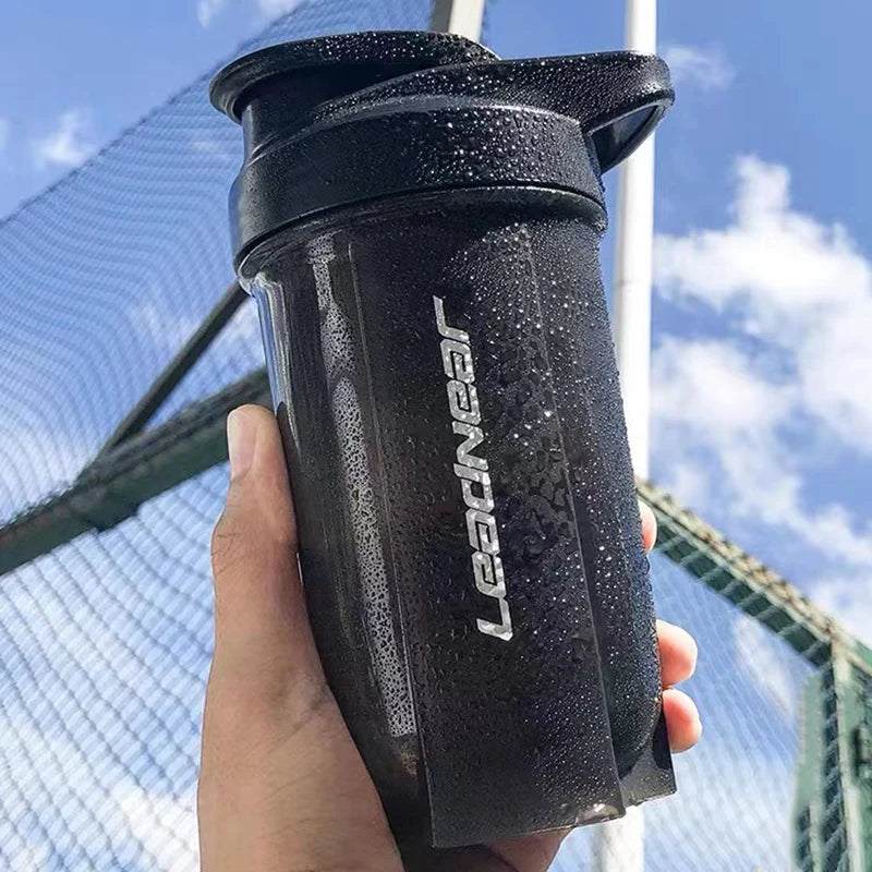 Outdoor Portable Sport Shaker Bottle Protein Powder Cup Leak Proof