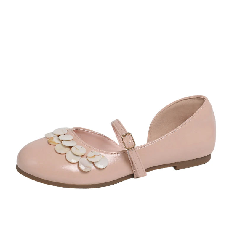 2026 Spring Fashion Single Shoes Shallow Mouth Versatile Block Heel