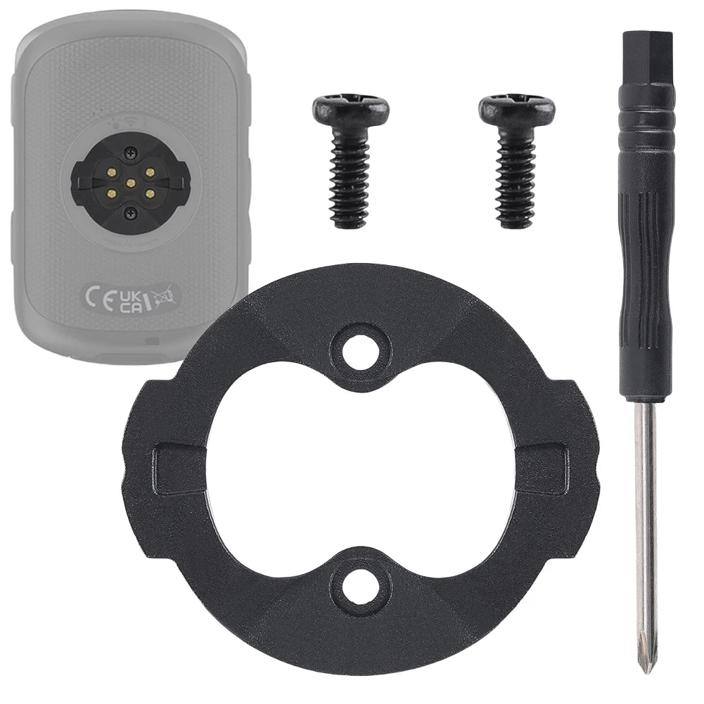 Bike Stopwatch Holder Base Male Seat Repair Parts Screws Computer