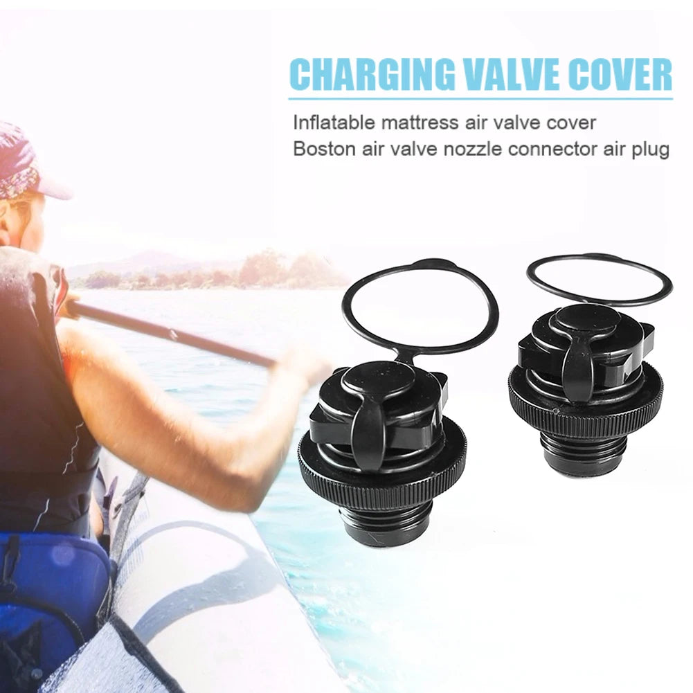 1-4Pcs Kayak Raft Plug Replacement Inflatable Boat Spiral Air Plug Air Mattress Plug Replacement For Inflatable Boat Kayak Raft Zpaxo
