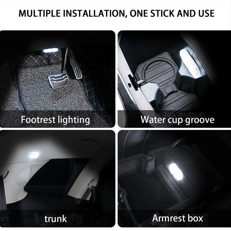 Rechargeable Magnetic Touch Light Hand Car Roof Magnets Ceiling Lamp Zpaxo