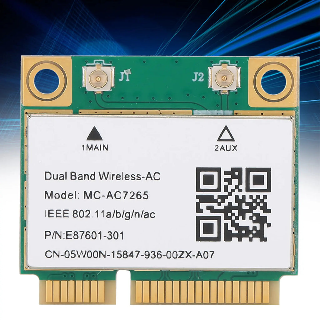 Network Card Mini PCI E Gigabit Dual Band Bluetooth 4 2 Wireless Wifi