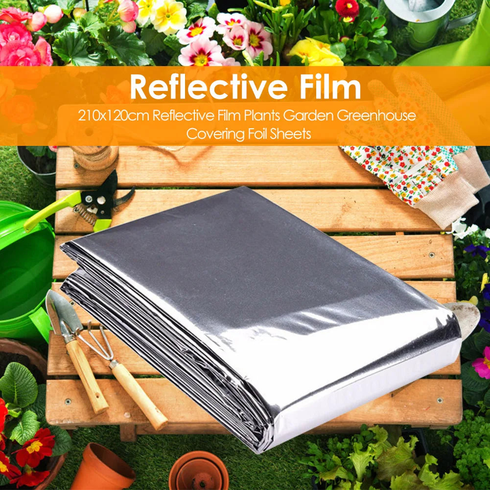 20- Silver Mylar Reflective Films 210x120cm Film Grow Foil Tent Zpaxo