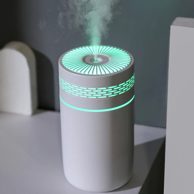 Car Humidifier Mini Seven-Color Aroma Humidifier Car Air Purifier Small Atomizer Household Bedroom Water Supply Zpaxo