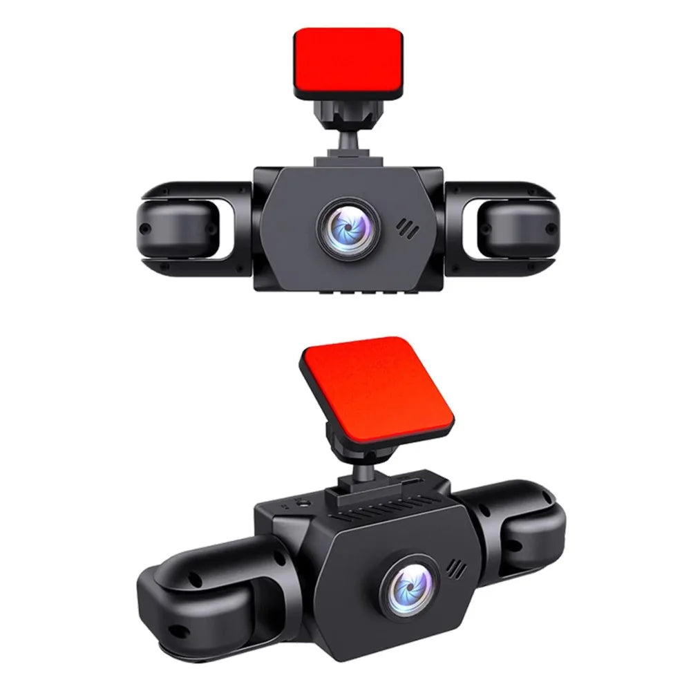 1080p Recording Car Dash Camera Full HD Parking Monitor 32GB Card Zpaxo 3 Lenses