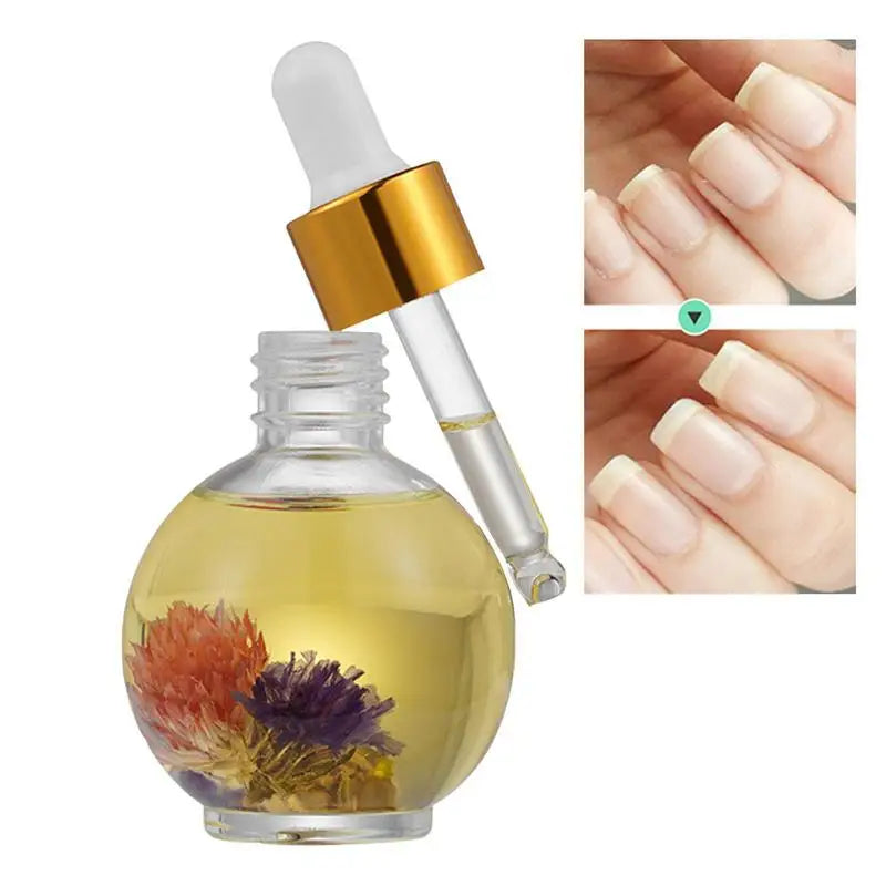 30ml Dried Flower Nourishing Cuticle Oil – Nail Treatment Cuticle Nail Oil Zpaxo