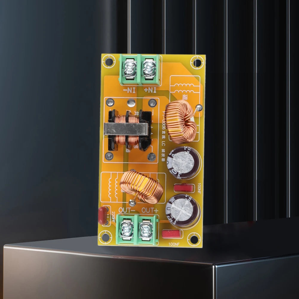 Electromagnetic Interference Filter DC LC 2A 4A 10A 20A EMI EMC FCC