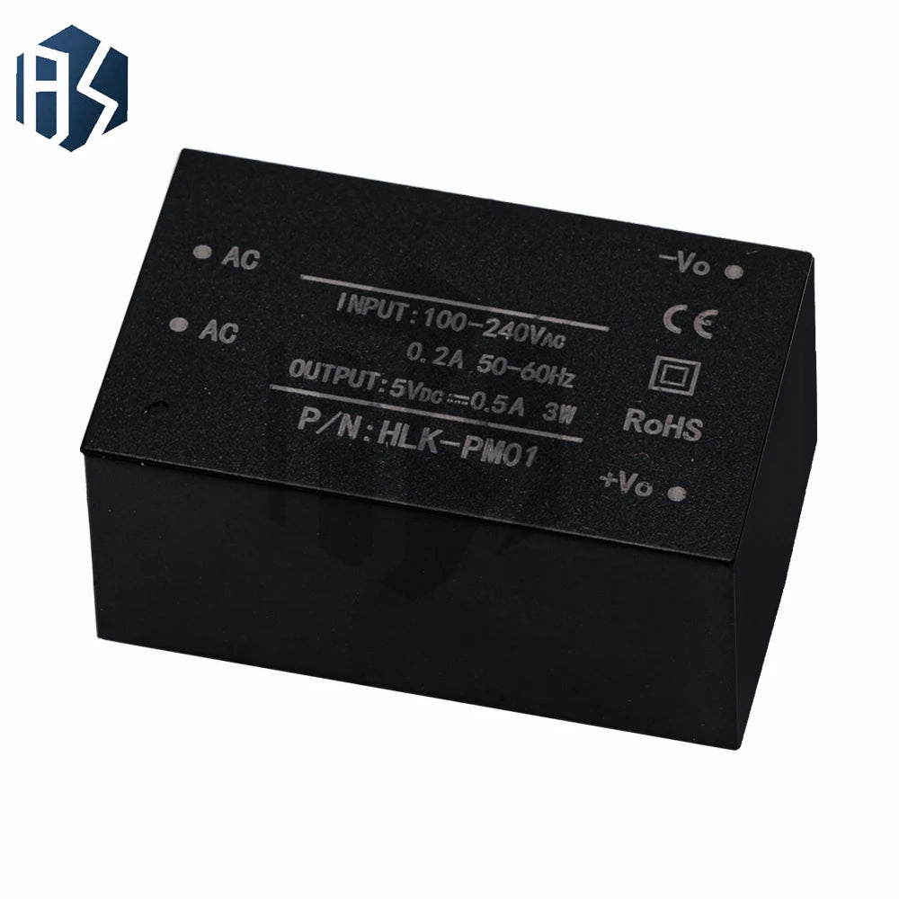 HLK-PM01 HLK-PM03 HLK-PM12 AC-DC 220V 5V 3 3V 12V Mini Power Supply Zpaxo