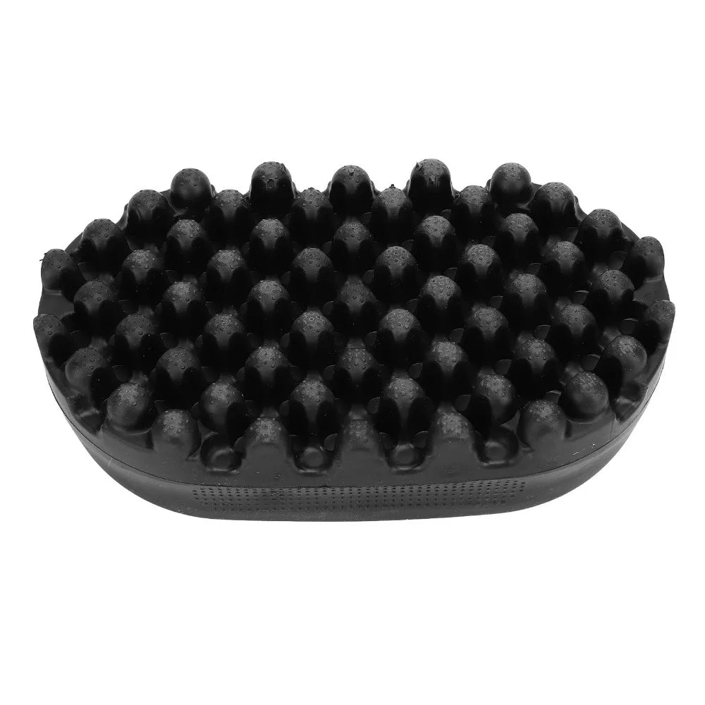 For Salon Washable Curling Hair Brush Black Color Big Small Holes Afro Hair Brush TPE Durable Twisted Hair Brush Home Use Zpaxo