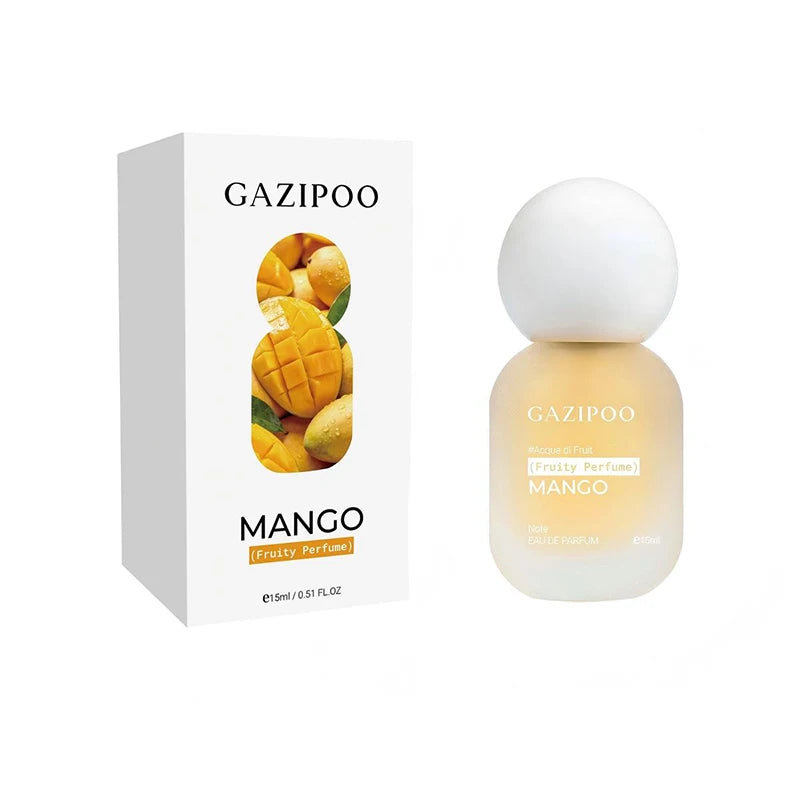 Mango Perfume Body Spray Black Currant Lily Leaf Mint Rose Mermaid Scent Fresh Fruity Fragrance Women Lasting Hydrating Mist Zpaxo Mango Perfume 15ml