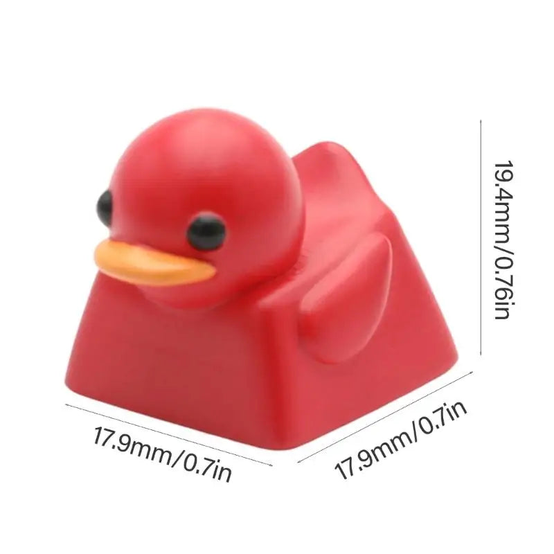 652F 3D Resin Keycap Personalizing ESC Duck Keycaps for Mechanical Keyboards Switches Keycaps Gamers Gift Zpaxo
