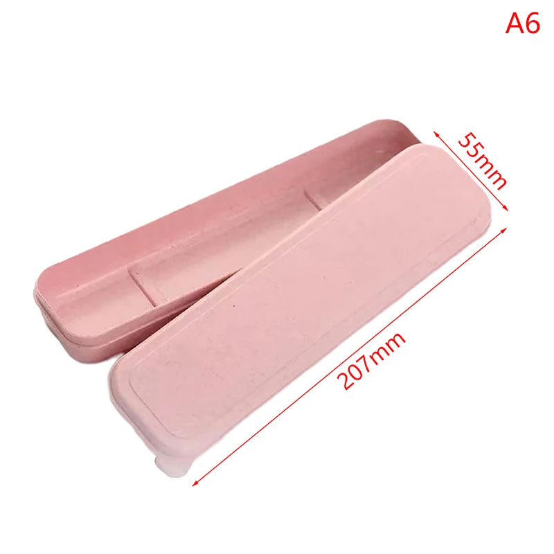 Multicolor Portable Cutlery Case Spoon Fork Tableware Box Storage Zpaxo A6