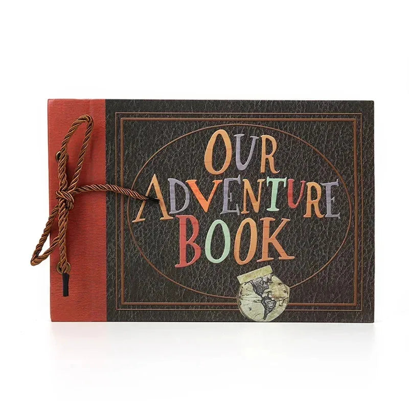 Handmade Scrapbook Adventure Book DIY Album Photo Retro Kraft