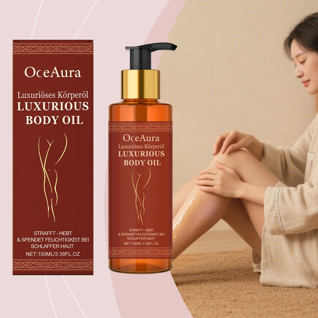 Sagging Firming Skin Body Oil Skin Tightening Anti-Aging Refreshing Abdomen Thigh Improve Elasticity Anti Cellulite Massage Oil Zpaxo